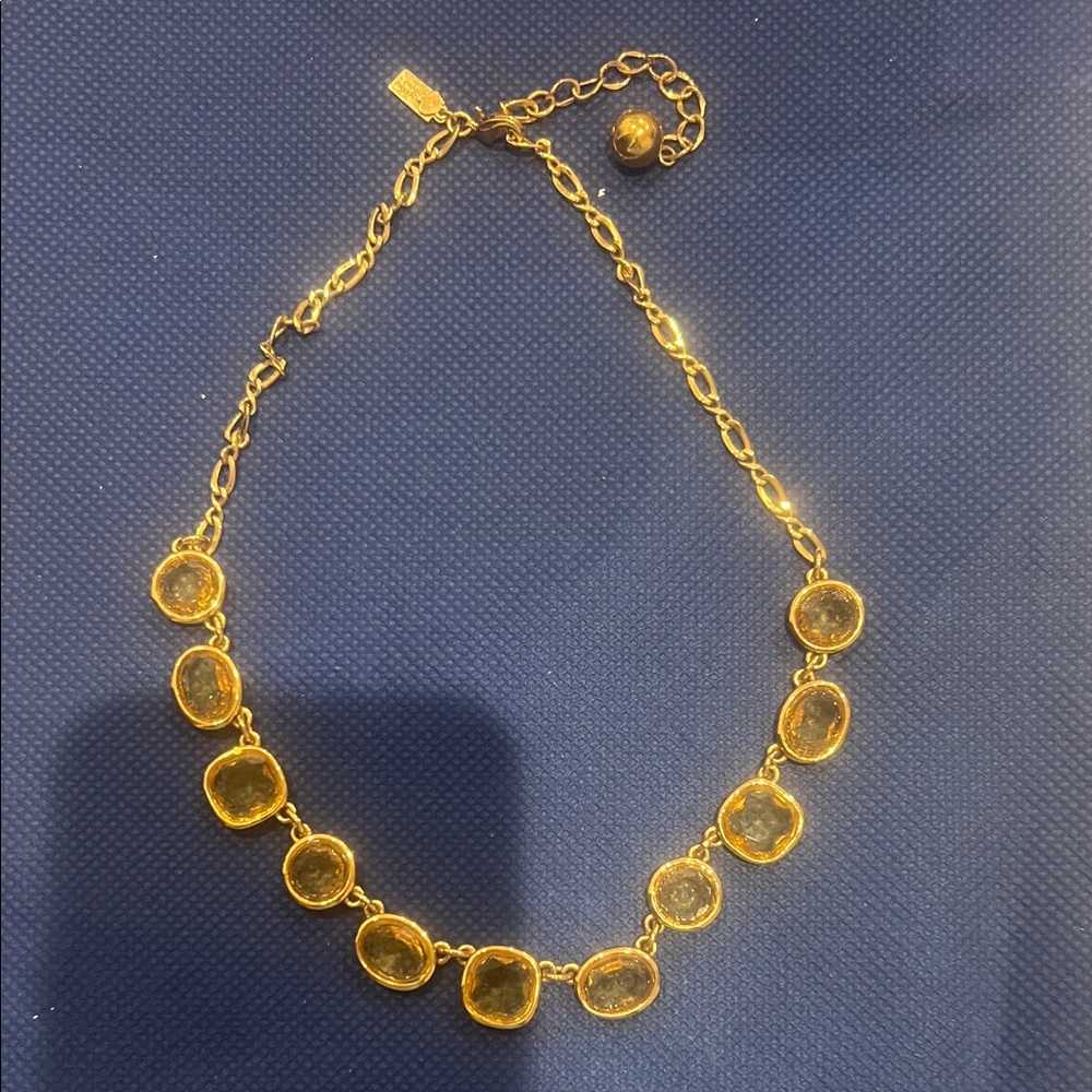 Kate Spade Citrine Color Necklace